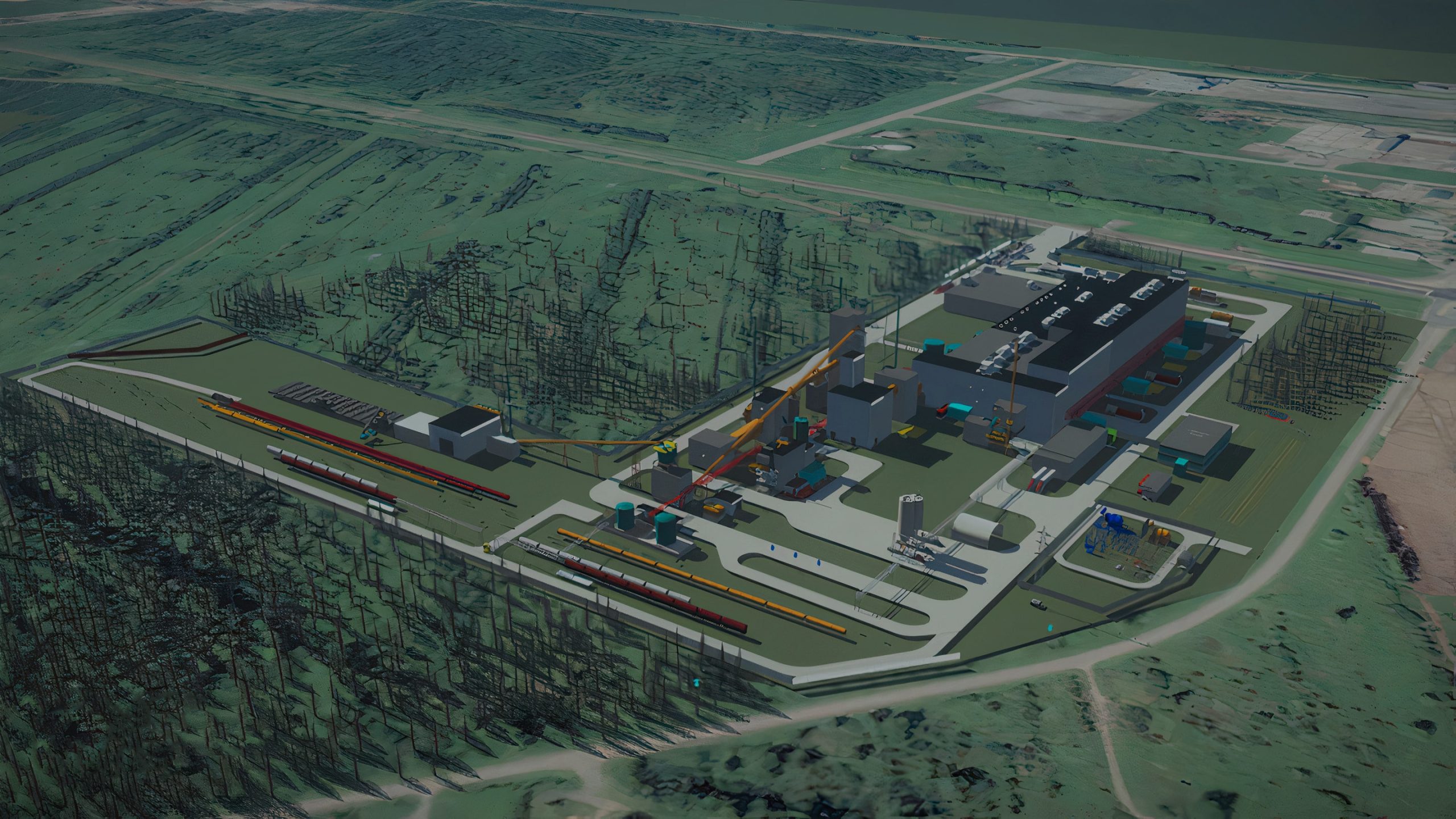 plan modelisation usine